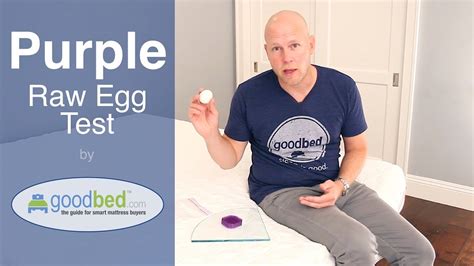 purple egg drop test real|Is the Mattress Egg Test a Real Thing, or Just a .